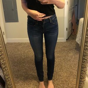 American Eagle Outfitters Dark Blue Jeggings